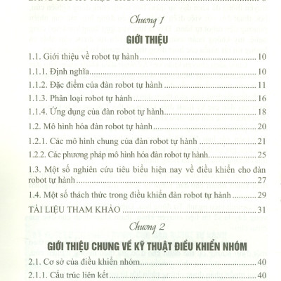 Kỹ Thuật Điều Khiển Nhóm Cho Đàn Robot Tự Hành 