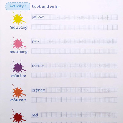 Vở Tập Viết Tiếng Anh - Family And Friends - National Edition 2 - Notebook