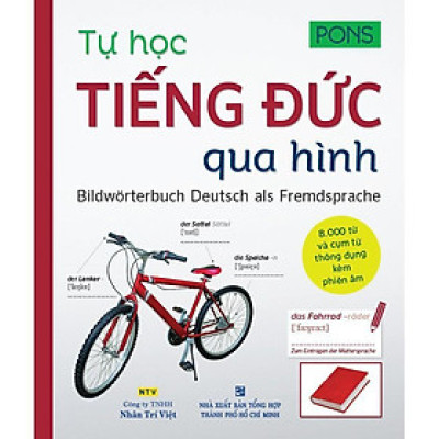 Sách - Pons Tự học tiếng Đức qua hình - Nhân Trí Việt