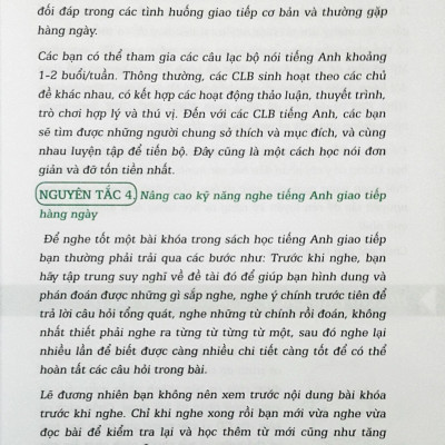 Tự Học Nghe Nói Tiếng Anh Căn Bản (MCBooks)