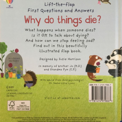 Sách tương tác tiếng Anh - LTF First Q&A Why do things die?