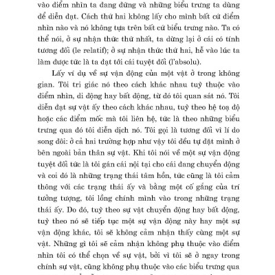 Ý Thức Luận (Essai Sur Les Données Immédiates De La Conscience) - Henri Bergson; Cao Văn Luận dịch; Phạm Anh Tuấn hiệu chú (Tái bản 2024)