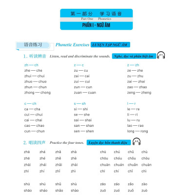Giáo Trình Phát Triển Hán Ngữ Tổng Hợp Sơ Cấp 1 - Tập 1 (Tái Bản 2023)