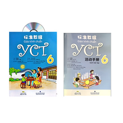 Sách- Combo:Giáo trình chuẩn YCT Tập 6 (Sách Bài Học - Bài Tập)+DVD tài liệu