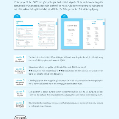 Chinh Phục Đề Thi HSK 5 (Kèm Giải Thích Ngữ Pháp Chi Tiết) _MEGA