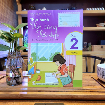 Sách - Combo Thực Hành Viết Đúng Viết Đẹp 2 Tập 1 + 2 ( biên soạn theo chương trình GDPT 2018 )