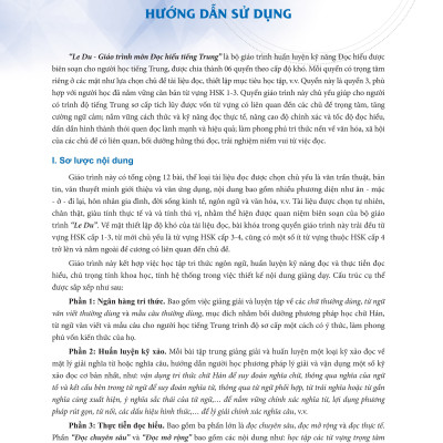 LeDu 3 - Giáo Trình Môn Đọc Hiểu Tiếng Trung - Tập 3