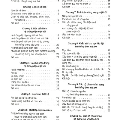 Sổ Tay Điện Mặt Trời - Hướng Dẫn Thiết Kế Lắp Đặt Hệ Thống Điện Mặt Trời