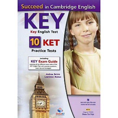 Sách - Succeed in KET - 10 Practice Tests (Kèm 01 Đĩa MP3) - Nhân Trí Việt