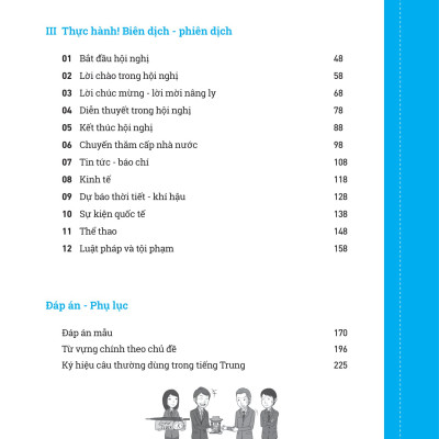Kỹ Năng Biên Dịch - Phiên Dịch Tiếng Trung Ứng Dụng (Kèm Từ Vựng Theo Chủ Đề) 
 (MGB)