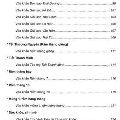 Văn Khấn Bách Gia Thực Dụng