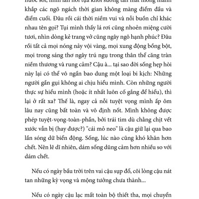 Hãy Là Tất Cả, Hoặc Không Là Gì