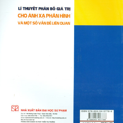 Lí Thuyết Phân Bố Giá Trị Cho Ánh Xạ Phân Hình Và Một Số Vấn Đề Liên Quan (ĐHSP)