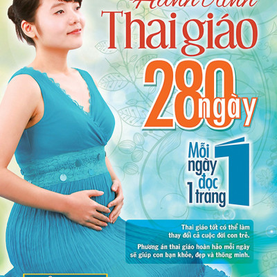Combo Sách Dành Cho Mẹ Bầu: Tri Thức Cho Một Thai Kì Khỏe Mạnh + Hành Trình Thai Giáo 280 Ngày (ML)