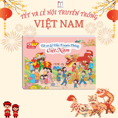 Sách Tô Màu - Tết và Lễ Hội Truyền Thống Việt Nam - Minh Thắng