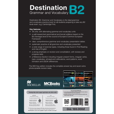 Sách - Destination B1 & B2 Grammar and Vocabulary Kèm Đáp Án - MC