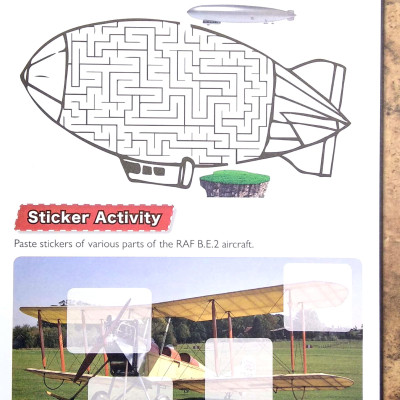 Wonders Of Learning - Sticker Book - Discover Combat Aircraft