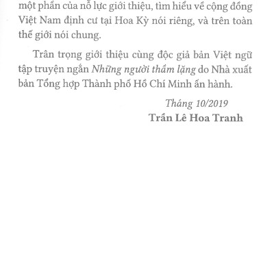 Những Người Thầm Lặng