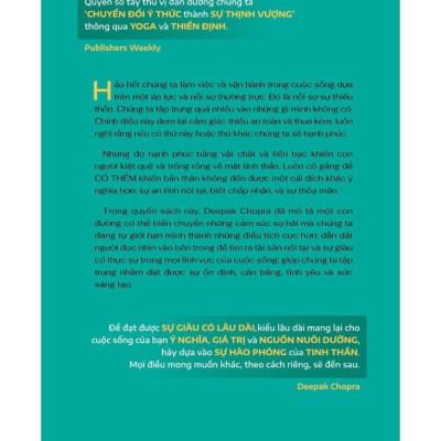 Thịnh Vượng - Con đường dẫn đến sự giàu có và sung túc