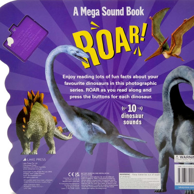 A Mega Sound Book: Roar! 10-Button Sound Book