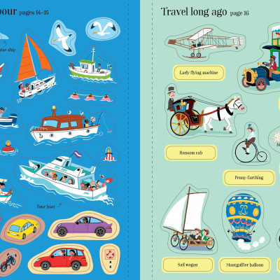 Little First Stickers Travel