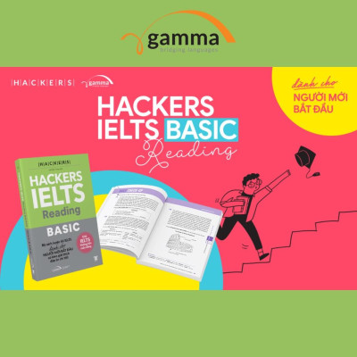 Hackers Ielts Basic ((Bộ 4 Cuốn/Lẻ, Tái Bản Mới Nhất )