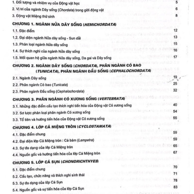 Động Vật Học Có Xương Sống 