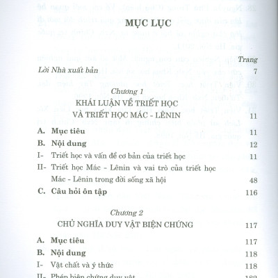 Combo Giáo Trình Triết Học Mác – Lênin + Giáo Trình Tư Tưởng Hồ Chí Minh (Dành Cho Bậc Đại Học Hệ Không Chuyên Lý Luận Chính Trị) - Bộ mới năm 2021
