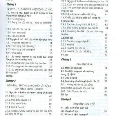 Cơ Sở Lí Thuyết Các Phản Ứng Hóa Học