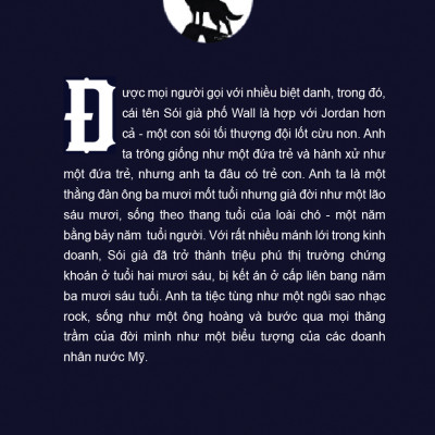 Sói Già Phố Wall - Phần 1 (Tái Bản 2024)