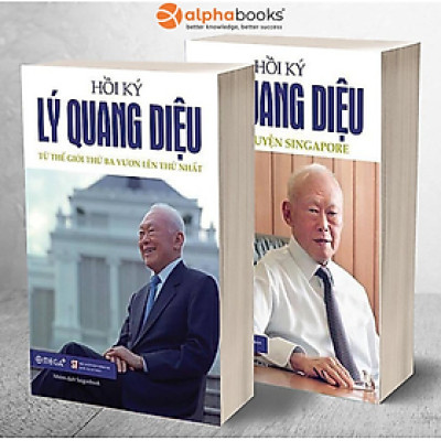 Trọn Bộ 2 Cuốn Hồi Ký Lý Quang Diệu ( Phiên Bản 2020 )