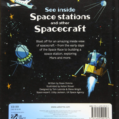 Sách tương tác tiếng Anh: See Inside Space Stations And Other Spacecraft