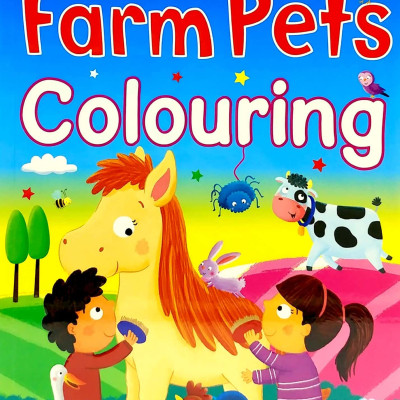Bumper Farm Pets Colouring