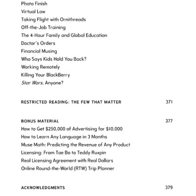 The 4-Hour Work Week : Escape The 9-5, Live Anywhere And Join The New Rich