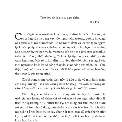 Sách - Tư Duy Như Một Triết Gia