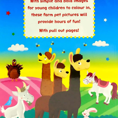 Bumper Farm Pets Colouring
