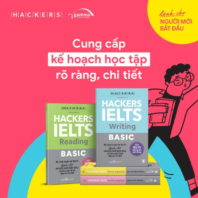 Hackers Ielts Basic ((Bộ 4 Cuốn/Lẻ, Tái Bản Mới Nhất )