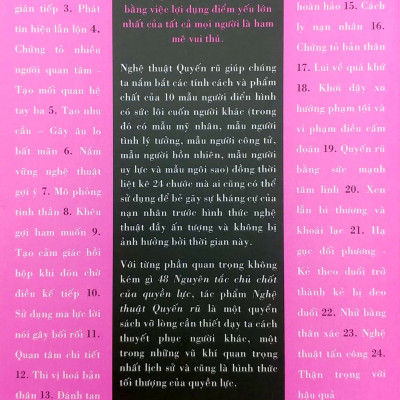 NGHỆ THUẬT QUYẾN RŨ (Tái bản) - (bìa mềm)