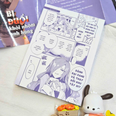 Sách - Bị Đuổi Khỏi Nhóm Anh Hùng - Manga - Tập 3 - AZ Việt Nam