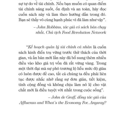 Kế Hoạch Quản Lý Tài Chính Cá Nhân - "Phương Pháp 9 Bước Để Đặt Được Tự Do Tài Chính"