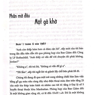 Sói Già Phố Wall - Phần 1 (Tái Bản 2024)