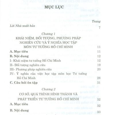 Combo 5 cuốn Giáo Trình Dành Cho Bậc Đại Học Hệ Không Chuyên Lý Luận Chính Trị: Giáo Trình Triết Học, Giáo Trình Kinh Tế Chính Trị ,  Giáo Trình Chủ Nghĩa Xã Hội Khoa Học, Giáo Trình Lịch Sử Đảng Cộng Sản Việt Nam, Giáo Trình Tư Tưởng Hồ Chí Minh