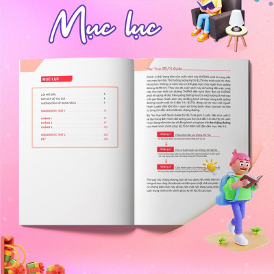 Sách - The True Ielts Guide - Cẩm nang hướng dẫn tự học IELTS chuẩn cho người mới bắt đầu
