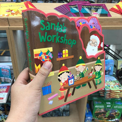Shaped Eva Books Santas Worksh