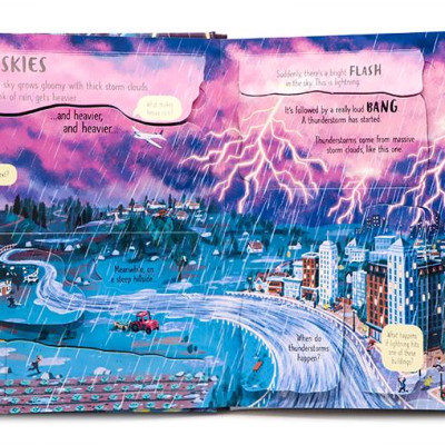 Sách tương tác tiếng Anh: Look Inside Wild Weather