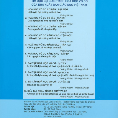 Cấu tạo phân tử các chất vô cơ (Chuyên để bồi dưỡng ĐH và Cao Học về Hoá vô cơ lý thuyết)