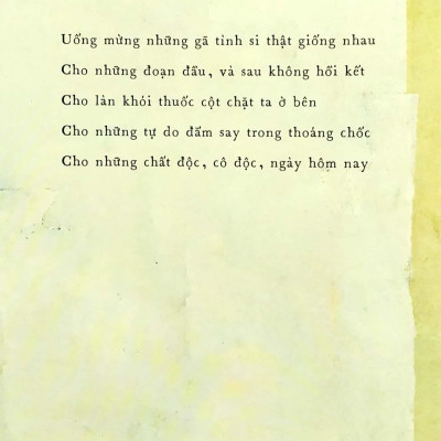 Một Chỗ Ở Quầy Bar