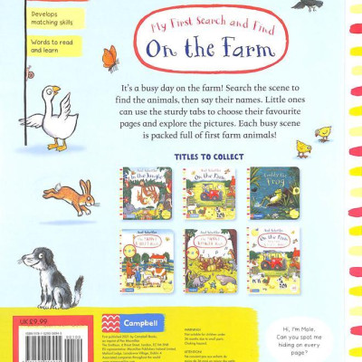 My First Search And Find: On The Farm (Campbell Axel Scheffler 20)