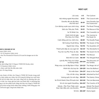 The Wonderful Wizard of Oz - Phù Thuỷ Xứ Oz - Song Ngữ Việt-Anh