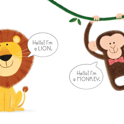 Usborne Very First Words Library: Animals